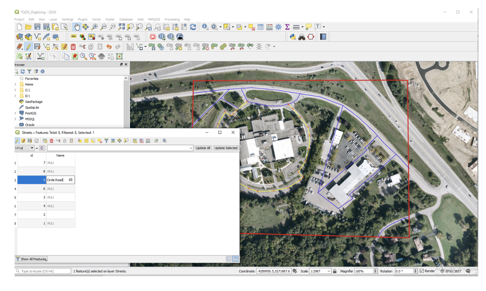 QGIS Name of New Column