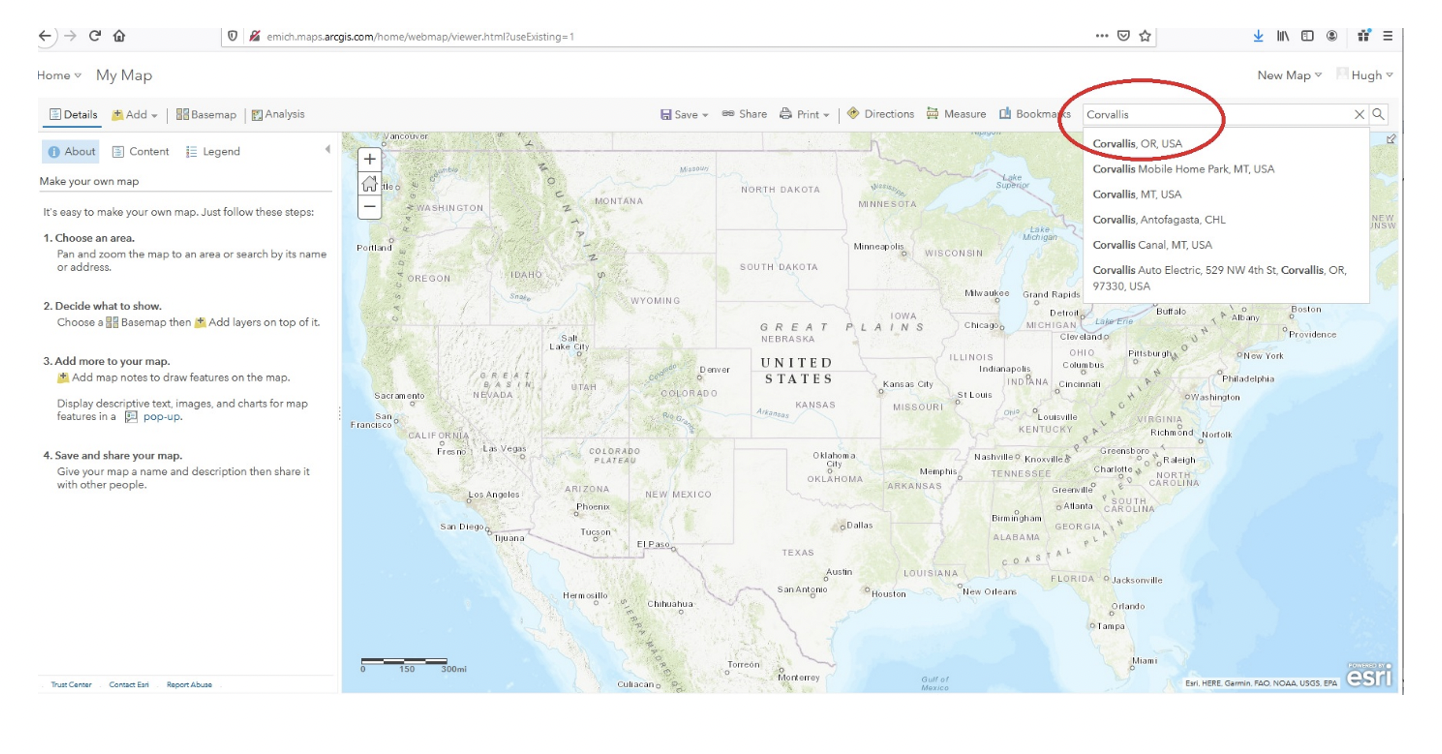 Watershed Delineation ArcGIS Online